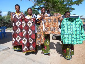 Tailoring training women and girls – Kitahana village