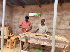 Vocational skills for deaf students